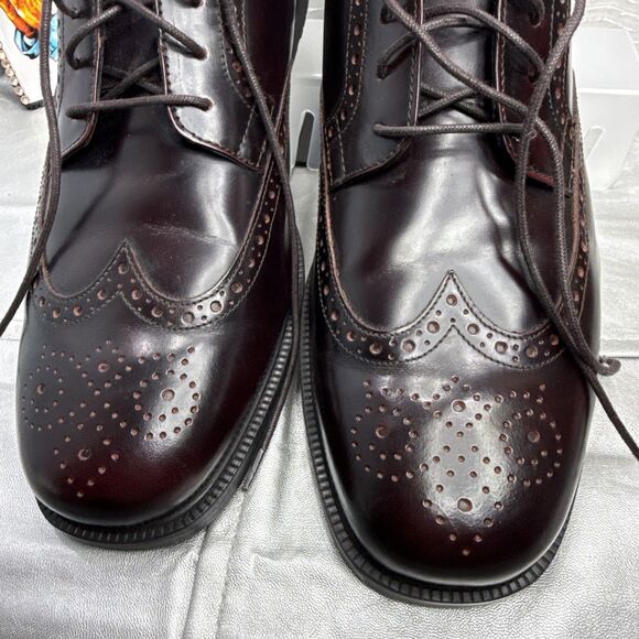 Rockport Walkability Adiprene Adidas Hydroshield Burgundy Wingtip Shoes Mens 14W main image 14